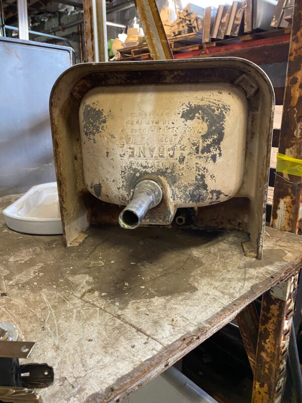 Wall Mount Cast Iron Sink Bauer Bros Inc.