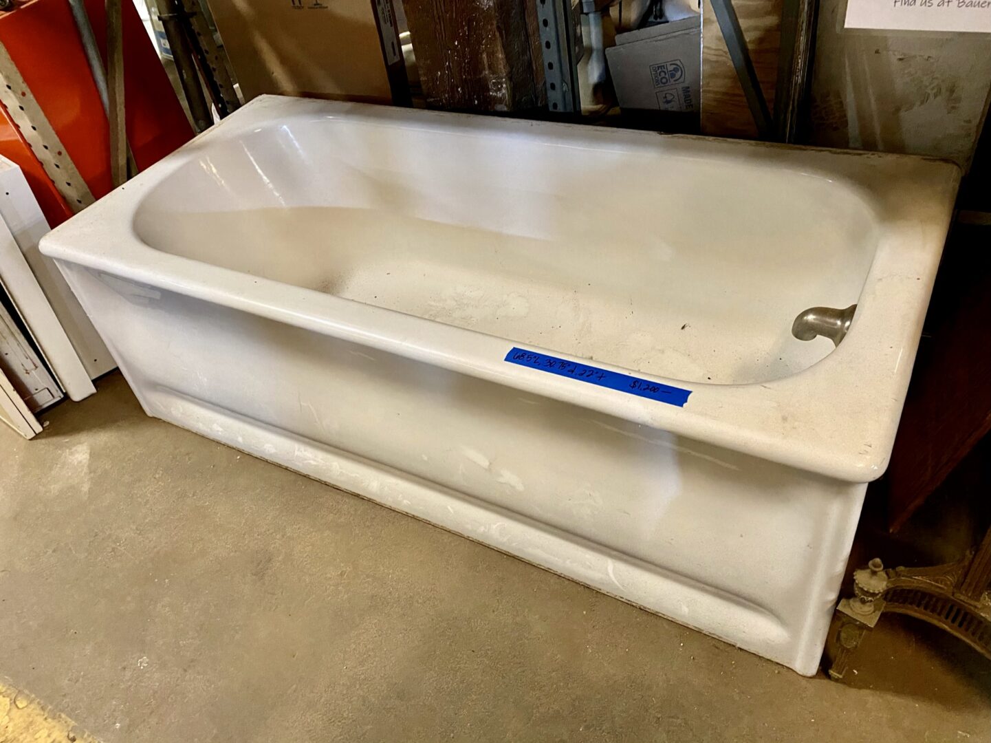 Antique Cast Iron Bathtub » Bauer Bros Inc.