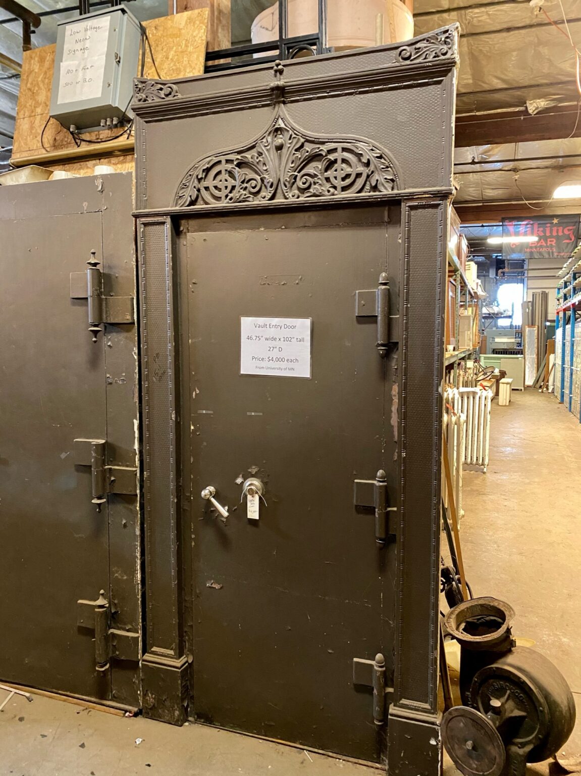 Decorative Vault Door Bauer Bros Inc.