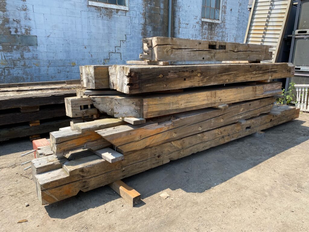 Old Growth Wood Beams » Bauer Bros Inc.