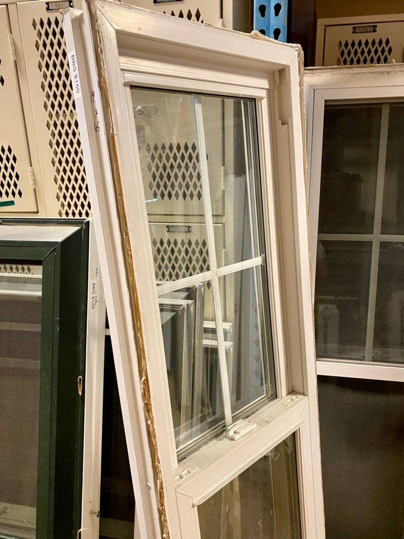 Reclaimed White Vinyl Windows Bauer Bros Inc.