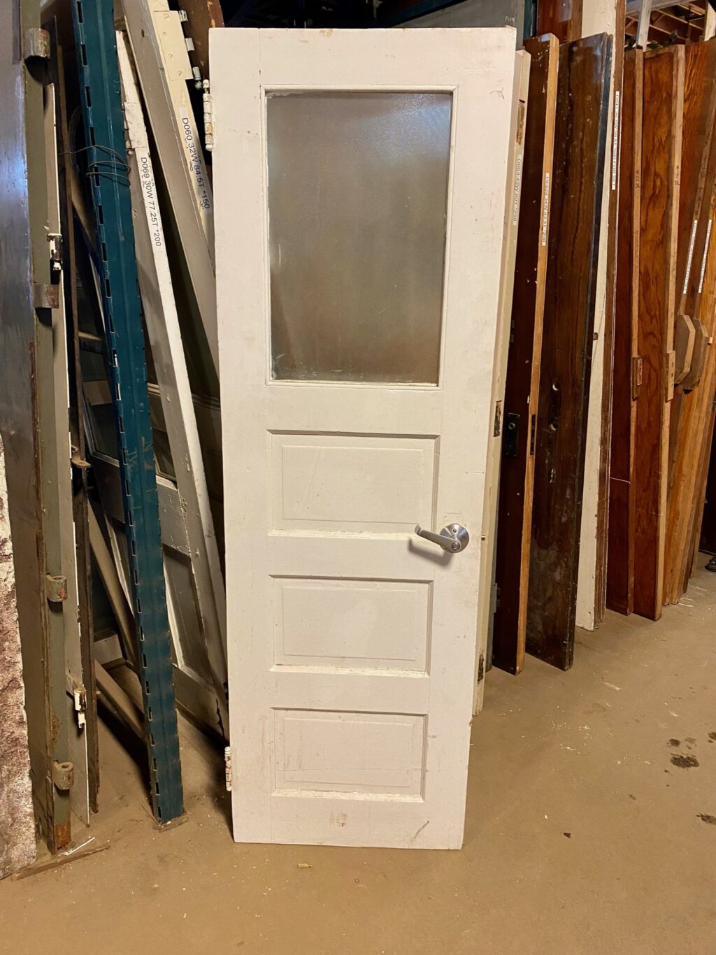 White Door with Privacy Glass » Bauer Bros Inc.