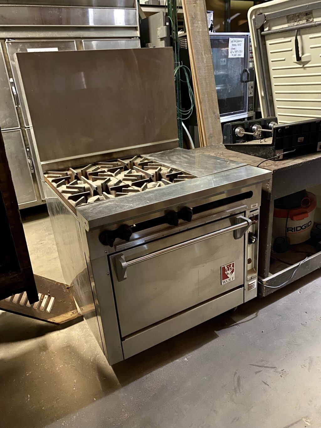 Wolf Stainless Commercial Oven Bauer Bros Inc.