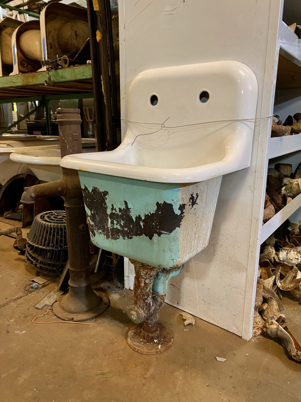 Vintage Utility Sink Bauer Bros Inc.