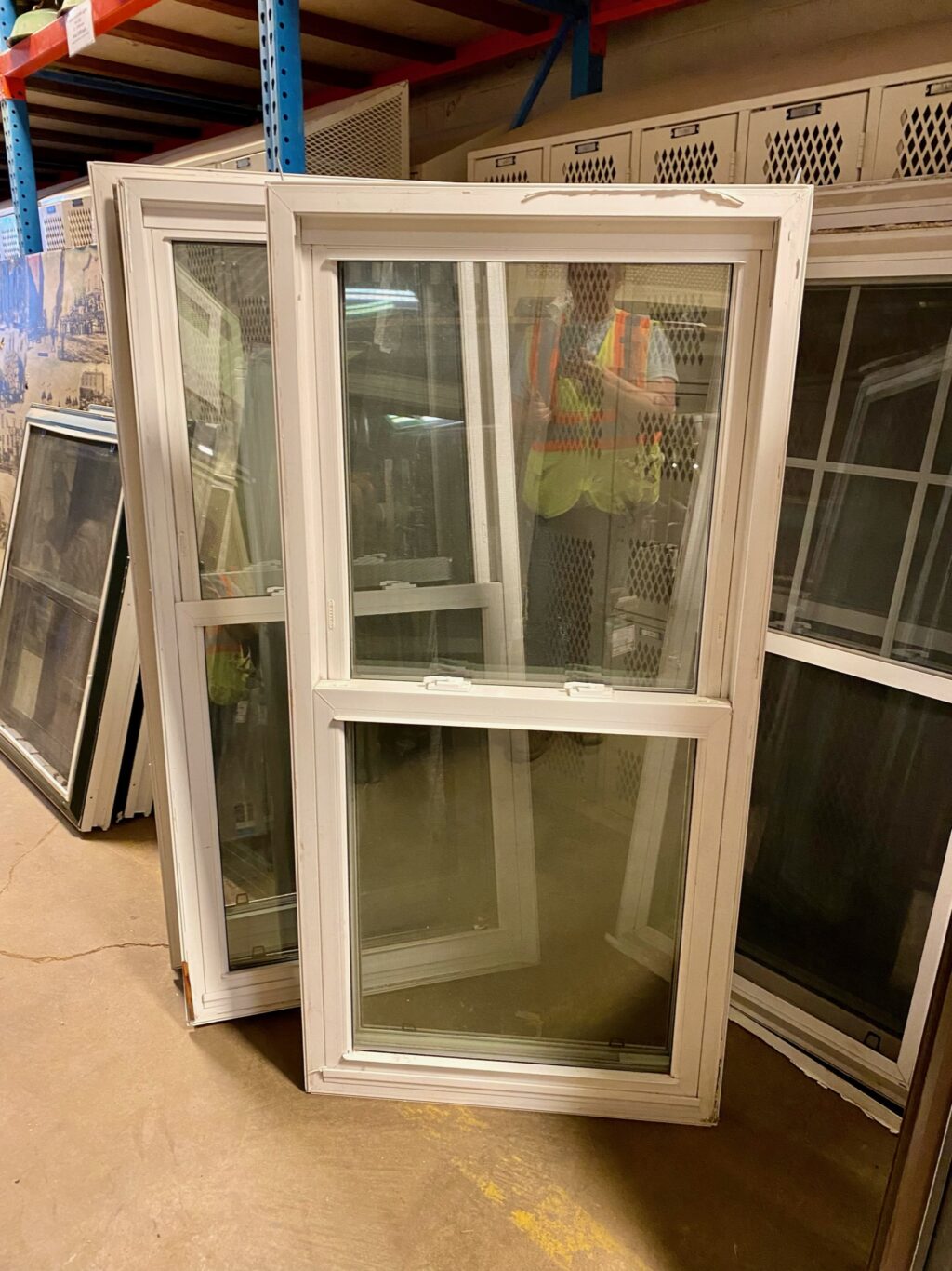 Reclaimed White Vinyl Windows Bauer Bros Inc.