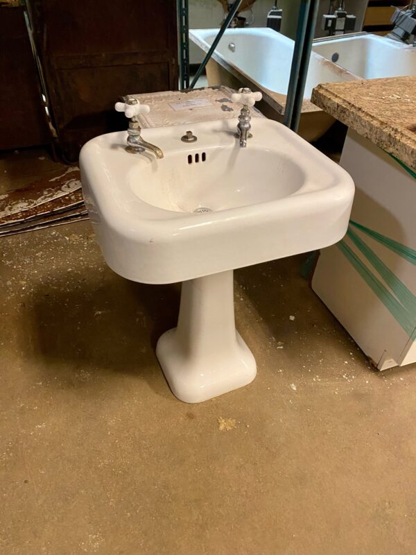 Cast Iron Pedestal Sink » Bauer Bros Inc.
